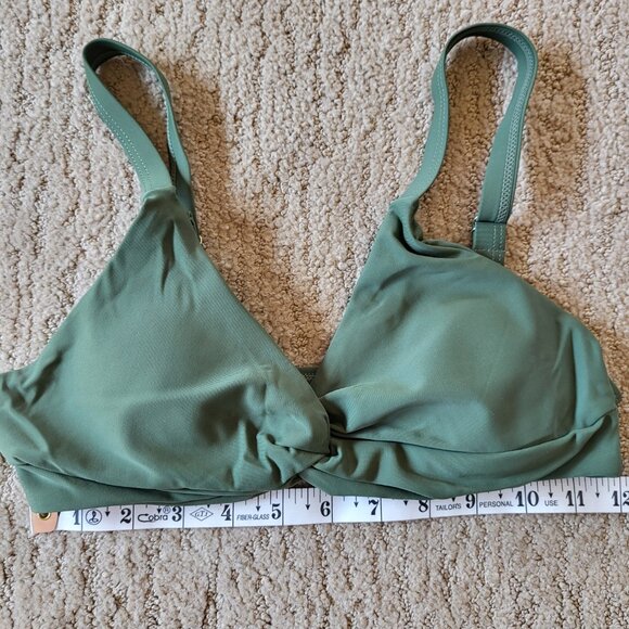 Women’s High Waist 3 Piece Bikini Set – Army Green – Size S – NWOT - Picture 3 of 9